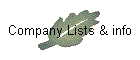 Company Lists & info