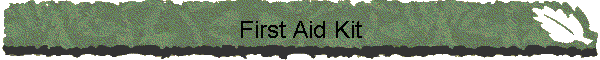First Aid Kit