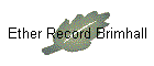 Ether Record Brimhall